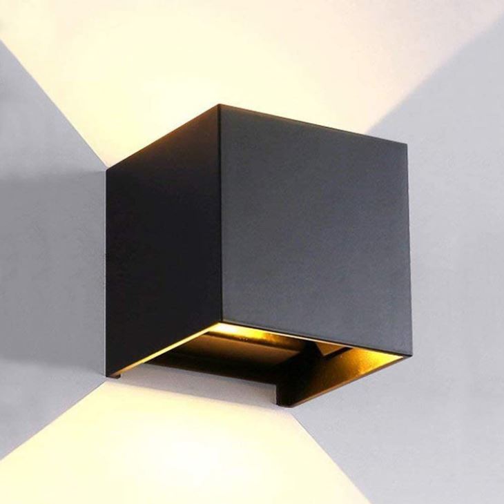 Creative Square Waterproof Wall Light