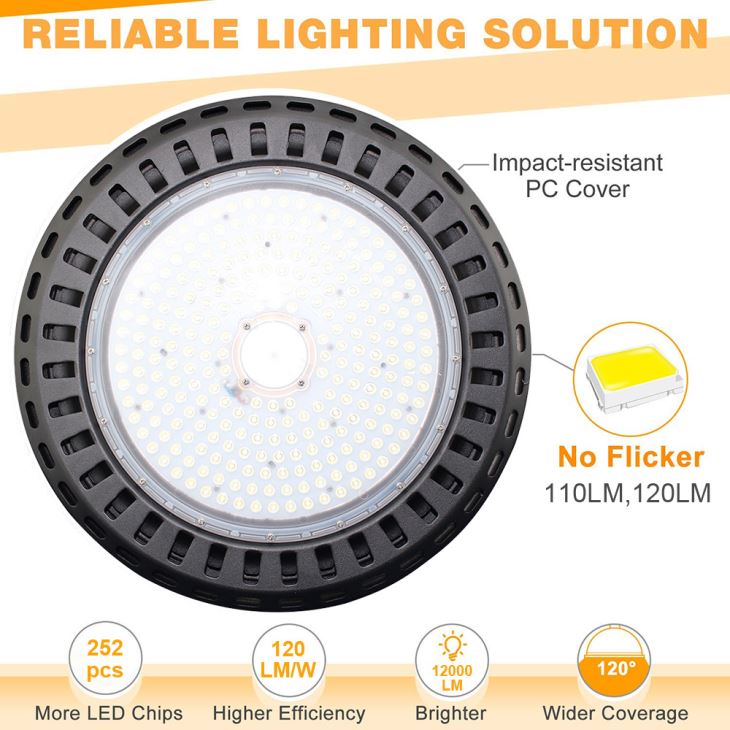 Industrial led high bay lighting 100W/150W/200W