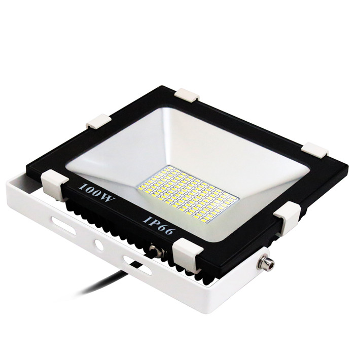 Good Heat Dissipation DOB Low Weight 100 Watt LED Flood Light