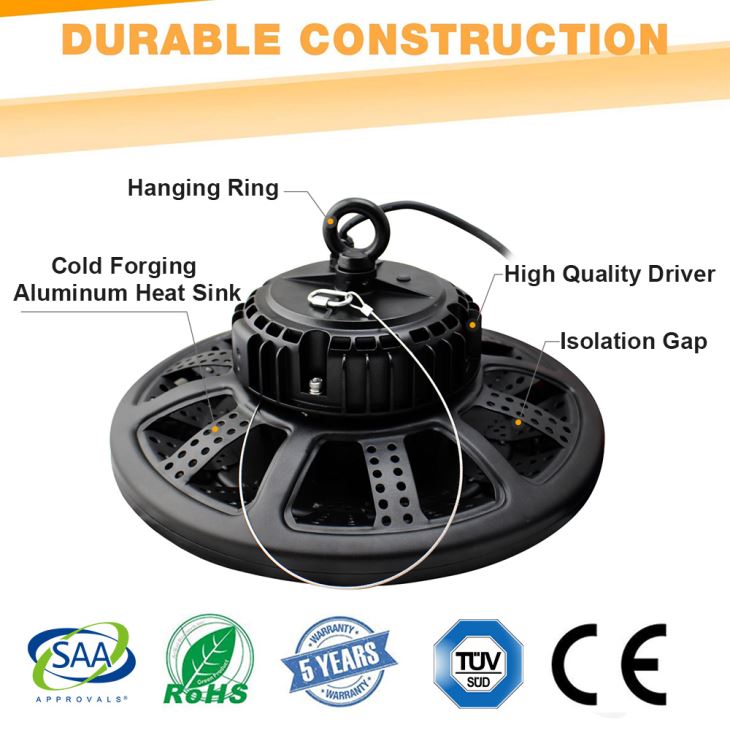 Industrial led high bay lighting 100W/150W/200W