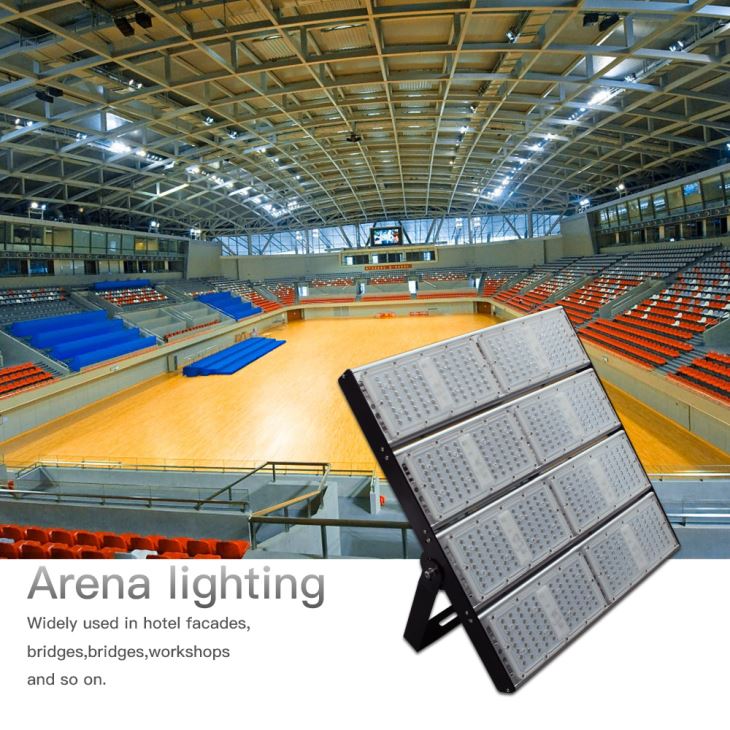 Manufacturer IP65 Waterproof 62400 lumen 480w led floodlight for stadium
