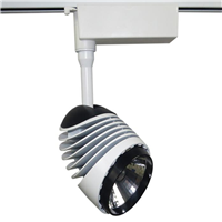 2 / 3 / 4 Wires High CRI Wall Mounted Commercial Led Track Lighting