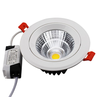 SAA Certified High Watt 60W 200mm Cut Hole 60 Degree COB Recessed LED Downlight